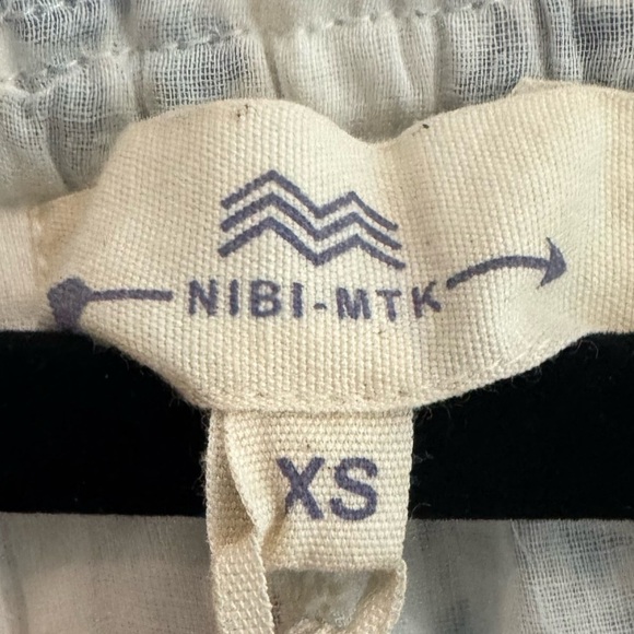 NIBI MTK Hamptons Elegant Blue Floral Dress with Puff Sleeves XS - Picture 3 of 15